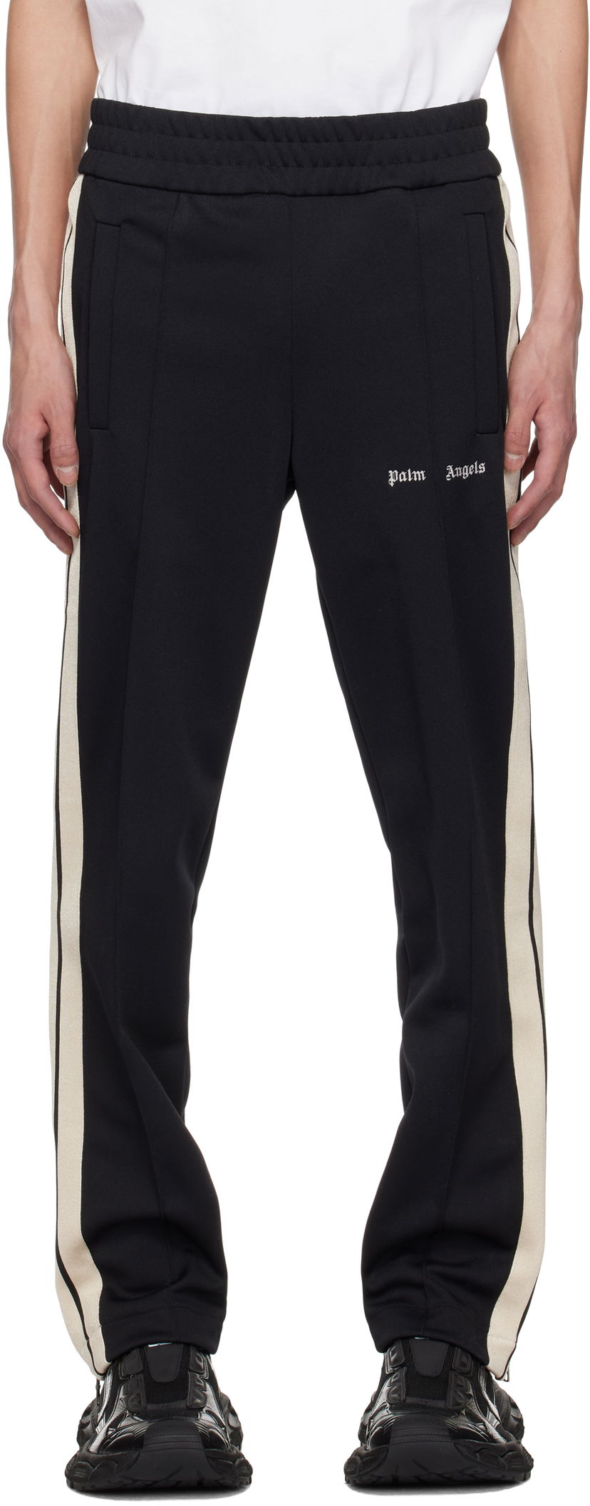 Träningsbyxor Palm Angels Palm Angels Classic Logo Track Pants Svart | PMCJ020C99FAB0021003