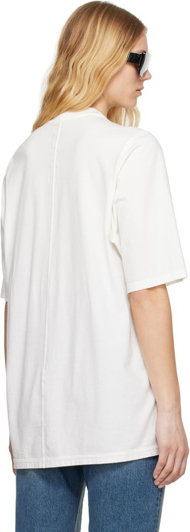 T-shirt Rick Owens Rick Owens DRKSHDW Hollywood Jumbo T-Shirt Vit | DS01E3204 RNEP2, 2