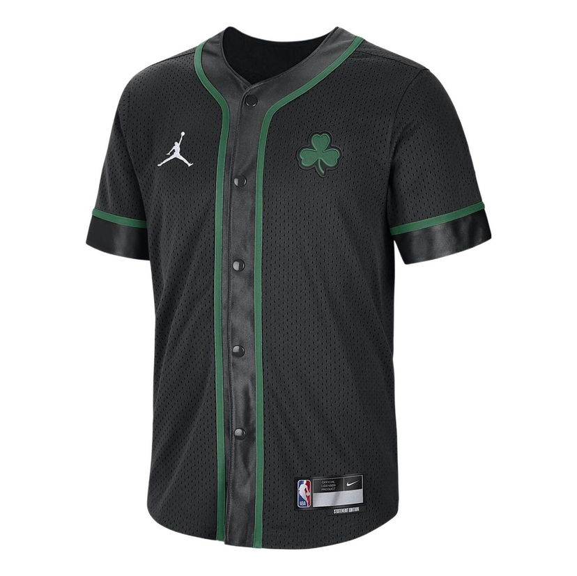 Jersey Jordan NBA Short-Sleeve Top Svart | DN9828-010