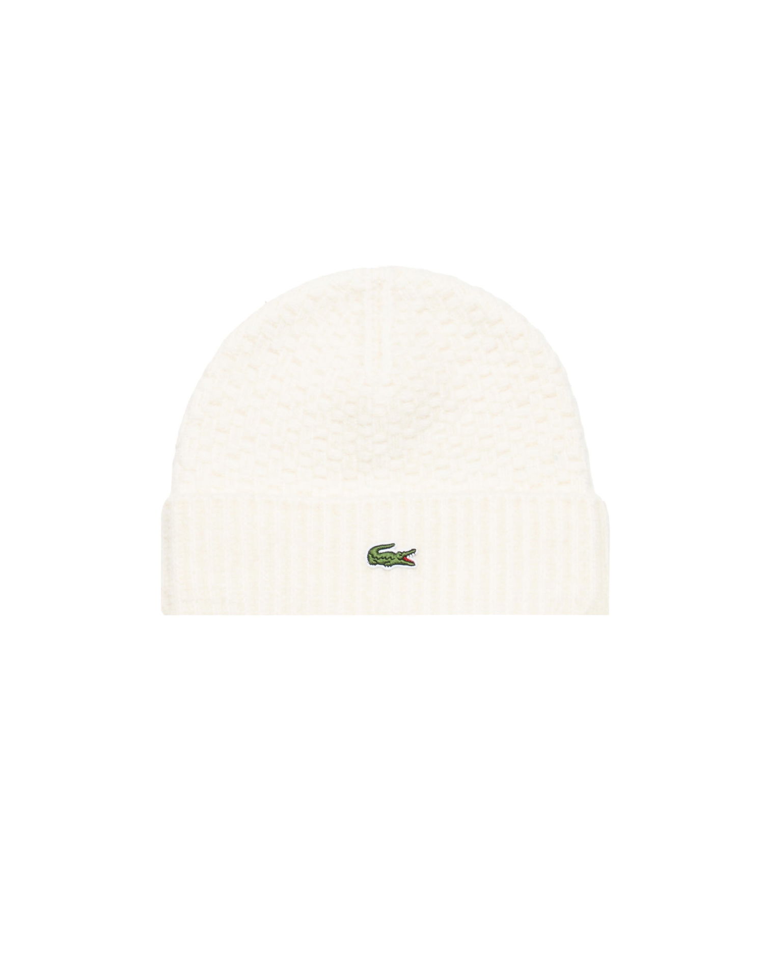 Mössa Lacoste Textured Knit Beanie Vit | RB8203-XFJ, 0