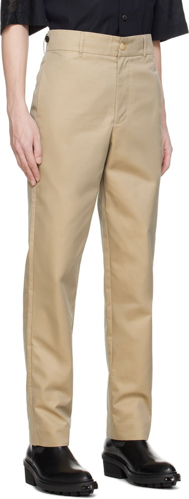 Byxor Feng Chen Wang Feng Chen Wang Layered Trousers Brun | FUS17TR08, 3