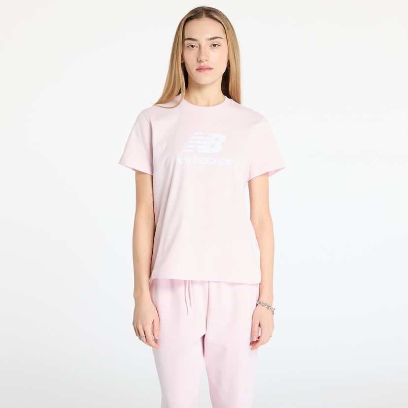 T-shirt New Balance New Balance Sport Essentials Jersey T-Shirt Rosa | WT41502RSG