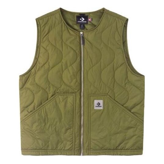 Väst Converse Padded Vest Grön | 10025267-A02