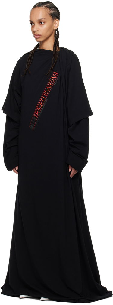 Klä Jean Paul Gaultier Jean Paul Gaultier Shayne Oliver Edition Maxi Dress Svart | 24/27-F-RO239IPJ062-00A, 3