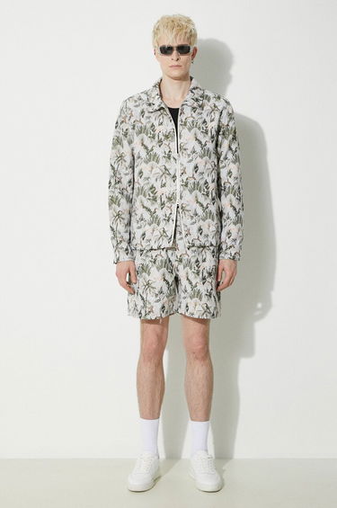 Shorts Pleasures Patterned Shorts Grön | P24SP029.GREY, 1