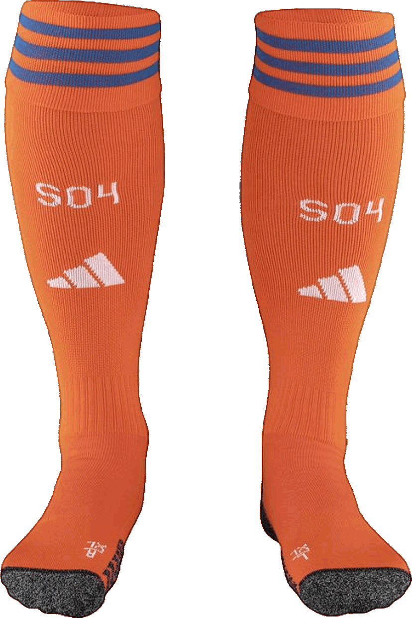 Strumpor adidas Originals FC Schalke 04 3rd Socks 2025/26 Orange | 6s04jw6705-3rd