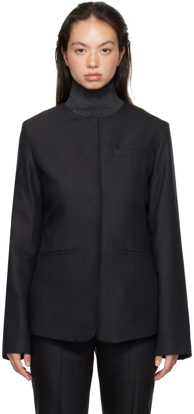 Jacka Loulou de Saison Loulou de Saison Lavena Blazer Svart | LAVENA