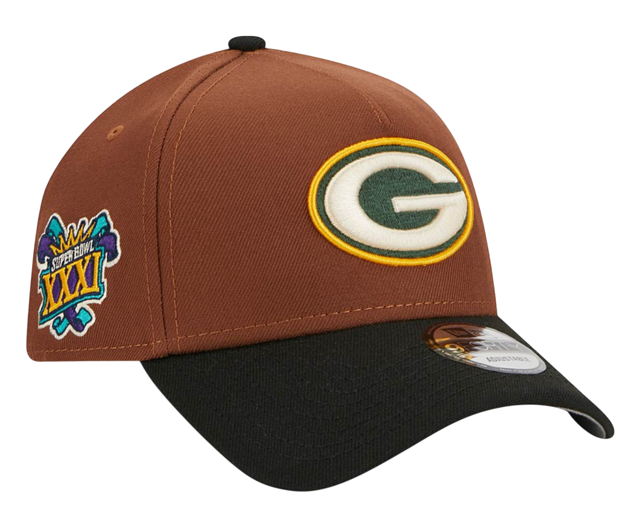 Keps New Era New Era Green Bay Packers 9Forty Adjustable Cap Brun | 60426649-60426649, 1