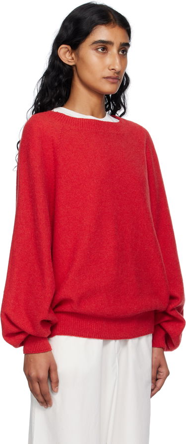 Sweater Baserange Baserange Soar Purl Sweater Röd | PUSOS-RC-AU25, 1