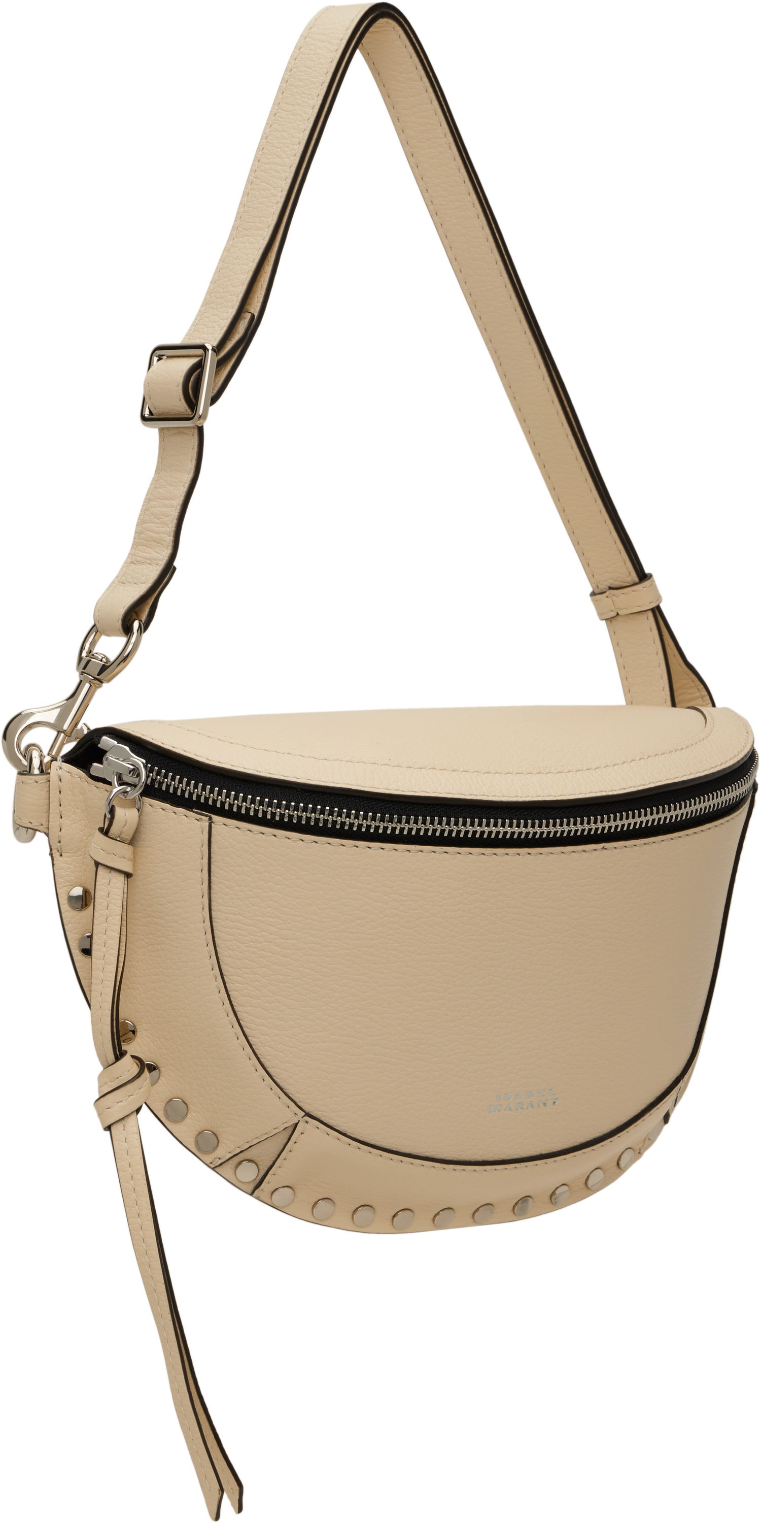 Midjeväska ISABEL MARANT Leather Belt Bag Beige | BJ0001FA-A1C02M, 1