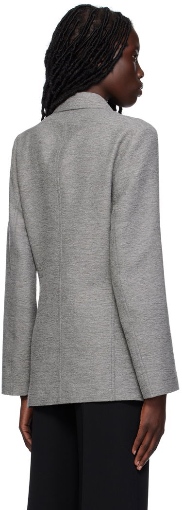 Jacka TOTEME Notched Lapel Pocket Blazer Grå | 233-3011-278, 2