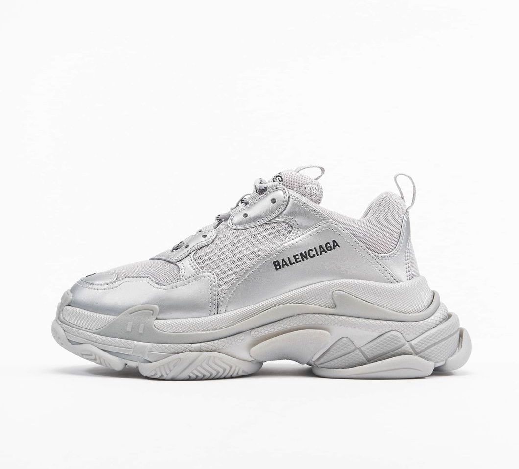 Sneakers och skor Balenciaga Triple S Metallisk | 536737W2FS28100, 0