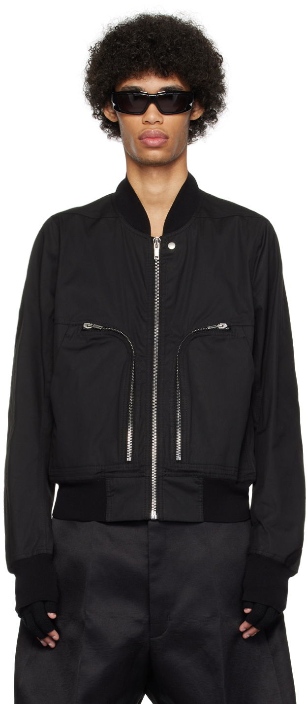 Bomberjacka Rick Owens Bauhaus Bomber Jacket Svart | RU01D3791 TE
