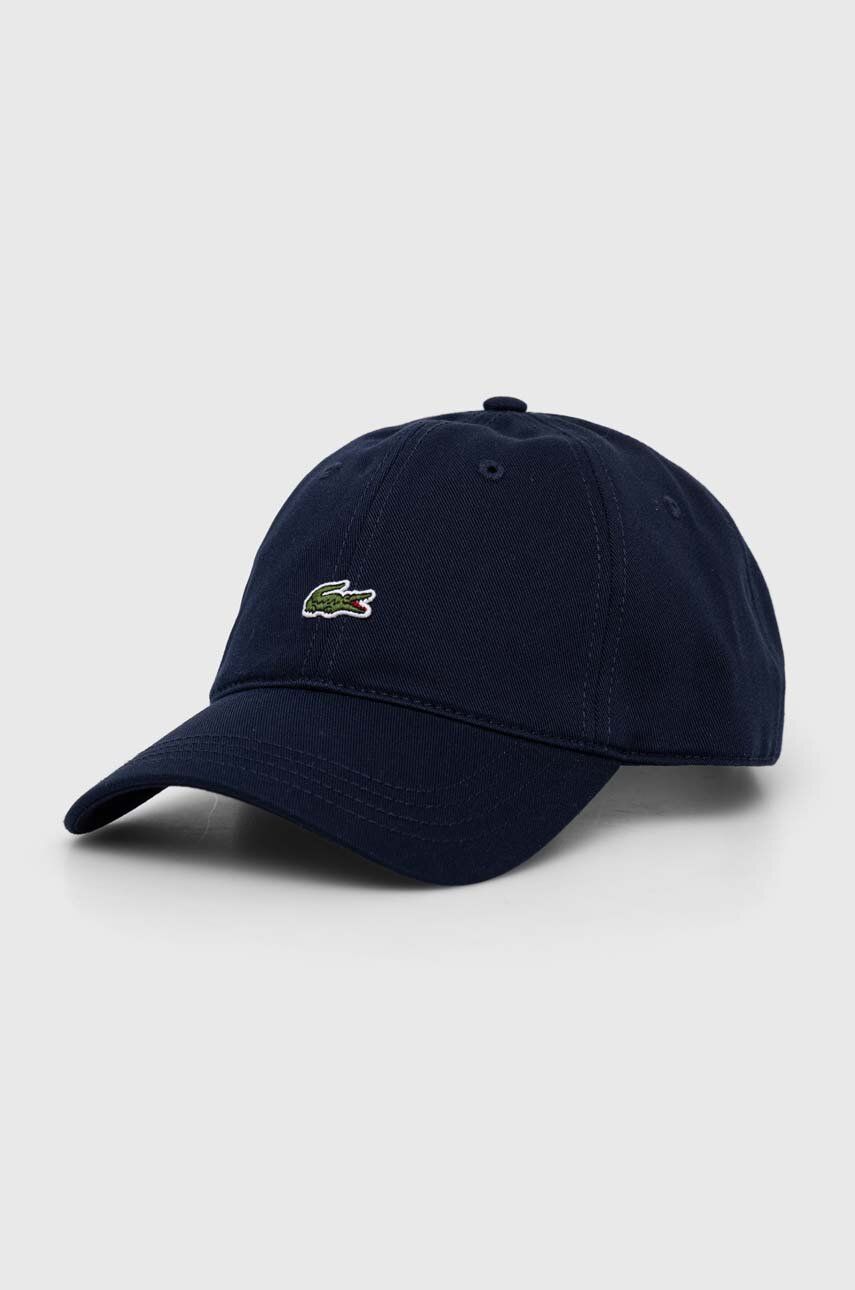 Keps Lacoste Organic Cotton Twill Cap Mörkblå | RK0491, 0