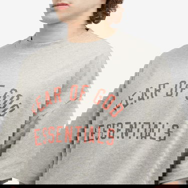 T-shirt Fear of God Essentials Jersey Crewneck T-Shirt Grå | 125BT244191F, 5