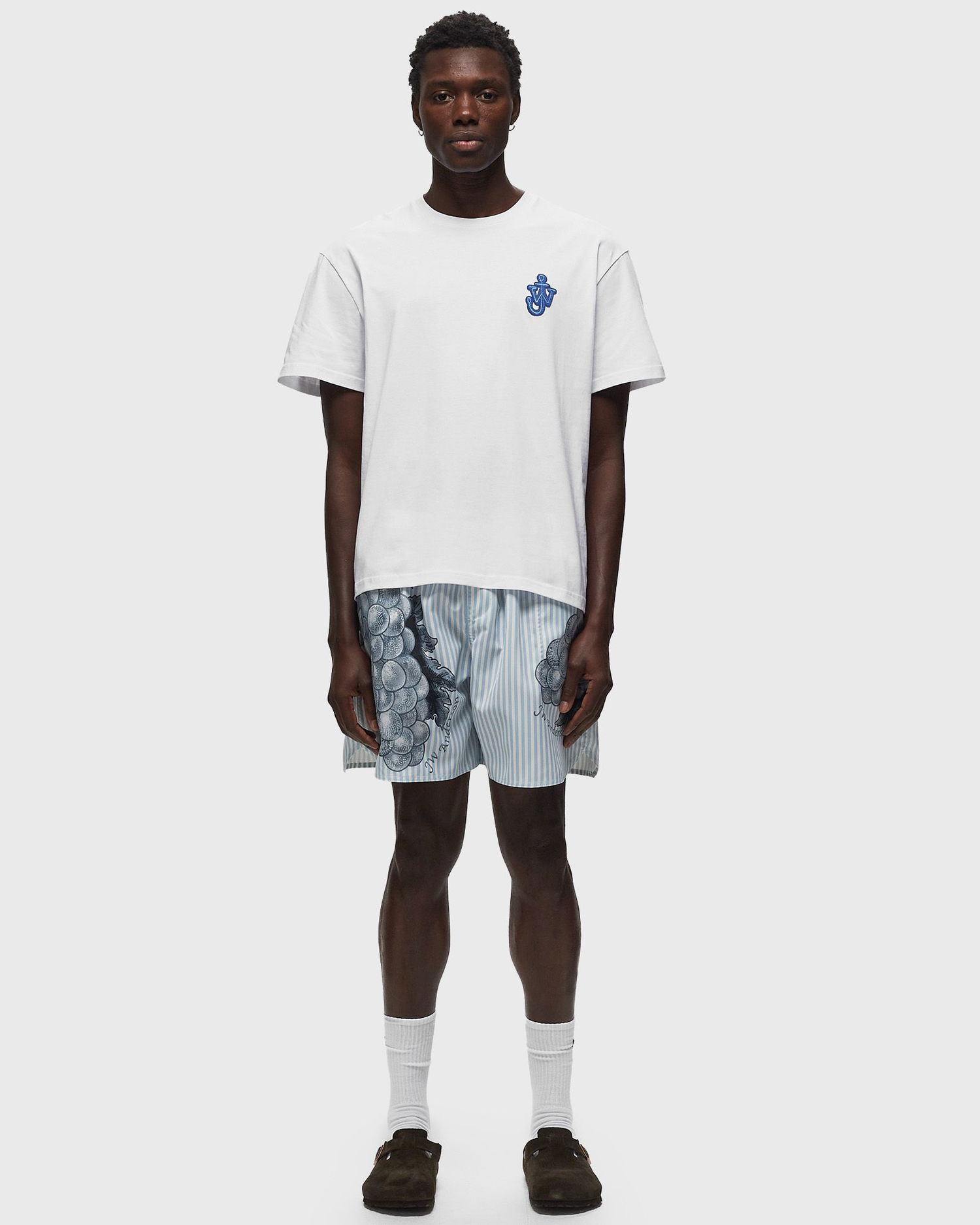 T-shirt JW Anderson ANCHOR PATCH TEE Vit | JT0061-PG0772-001, 1