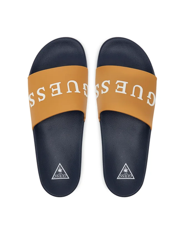 Sneakers och skor GUESS Guess Color Blocking Slides Gul | F5GZ06BB00F-FBA4, 2