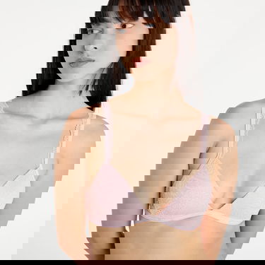 Behå CALVIN KLEIN Triangle Bra Rosa | QF6199E TH4, 1