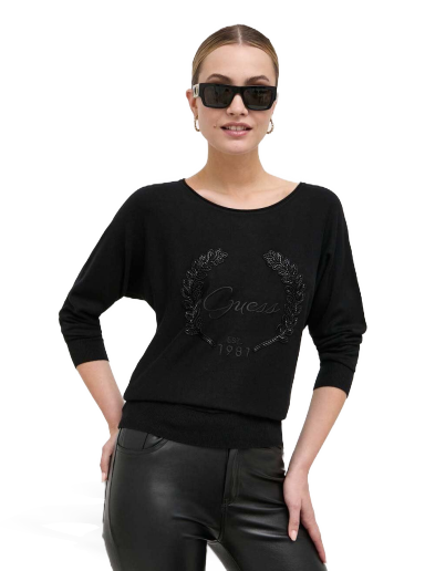 Sweater GUESS Sweater Svart | W3YR22.Z2NQ2