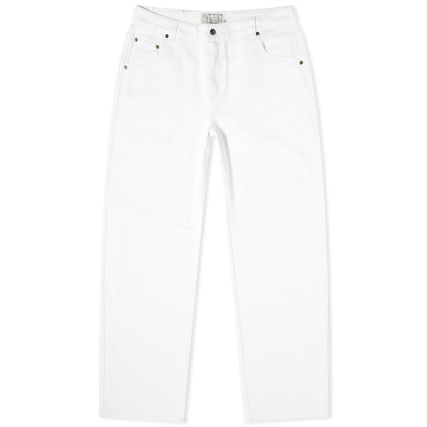 Jeans Dime Relaxed Denim Pants Vit | DIME23D1F34-WHT, 0