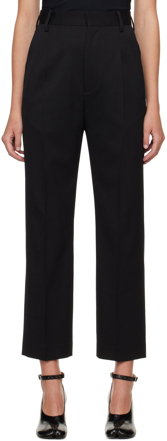 Byxor Maison Margiela MM6 Three-Pocket Trousers Svart | S52KA0493 S47848