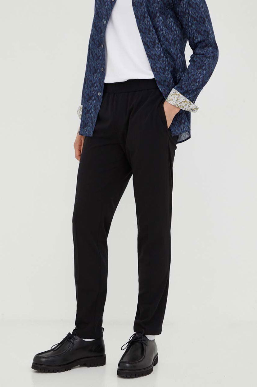 Byxor Samsoe Samsoe Samsoe Samsoe Slim Fit Pants Svart | M20300059