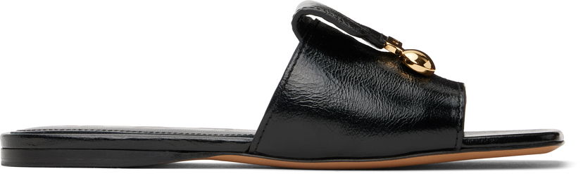 Tillbehör Marni Marni Trunkaroo Leather Sandals Svart | SAMS024000 P8287