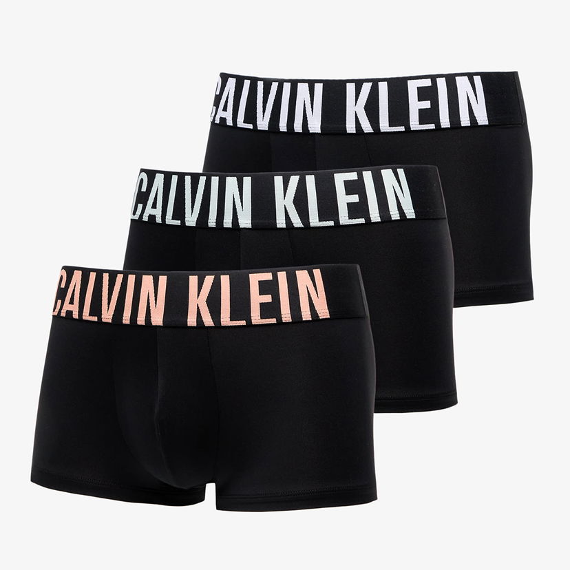 Boxare CALVIN KLEIN Low Rise Microfiber Stretch Trunk 3-Pack Black Svart | 000NB3611A VVN
