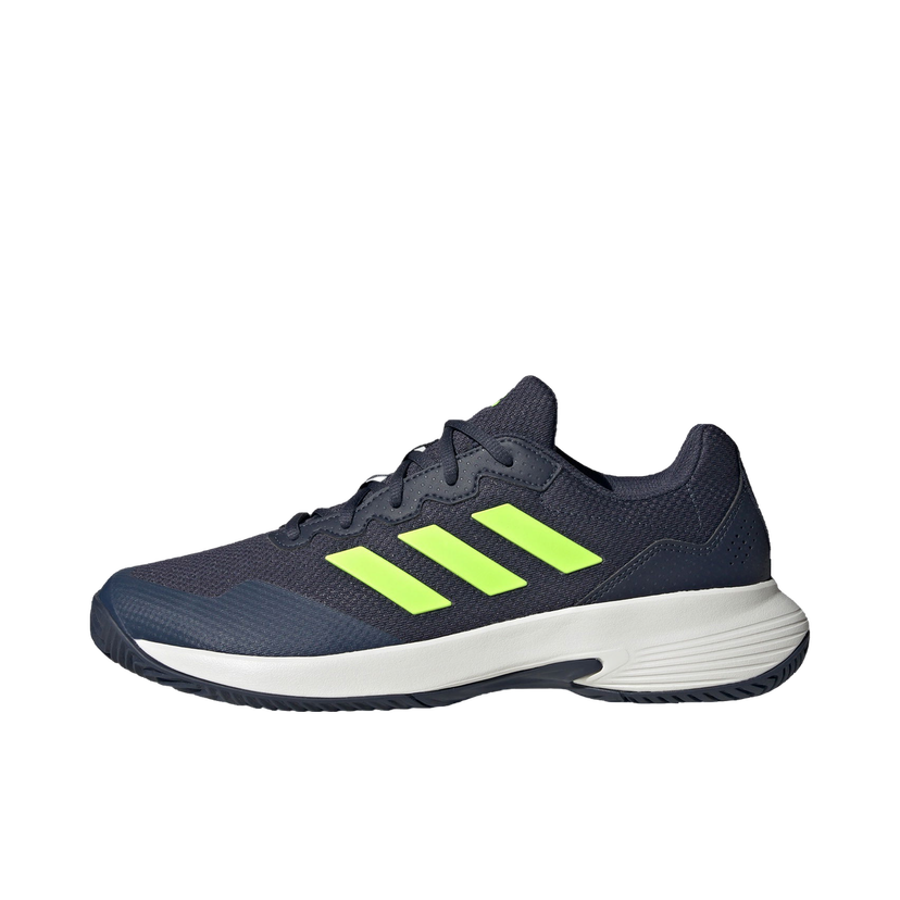 Sneakers och skor adidas Performance Gamecourt 2.0 Shadow Navy Lucid Lemon Core White Svart | IE0854