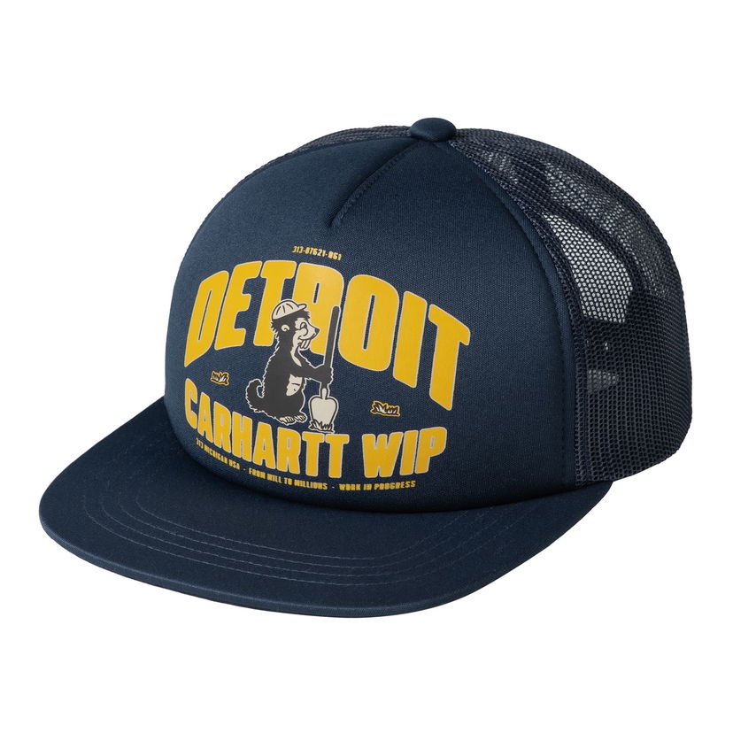Keps Carhartt WIP Underground Trucker Cap Mörkblå | I034746_1
