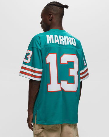Jersey Mitchell & Ness NFL LEGACY JERSEY MIAMI DOLPHINS 1984 DAN MARINO #13 Grön | LGJYAC18037-MDOTEAL84DMA, 2