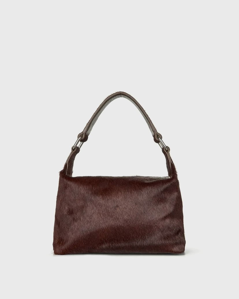 Axelväska Samsoe Samsoe SALYLO S Mini Shoulder Bag Brun | F25100105-CLR000332