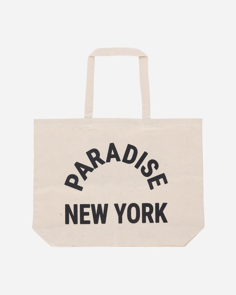 Tygpåse PARADIS3 Paradise New York Tote Bag Beige | PANEWYORKTOTE 1