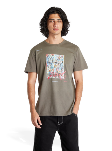 T-shirt Footshop Martin Lukáč x Colouring Outside The Lines Grå | FTSHP_306