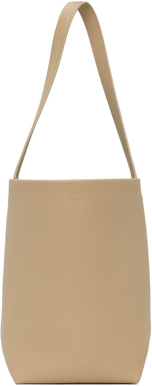 Tygpåse The Row Tan Medium N/S Park Tote Beige | W1313-L83