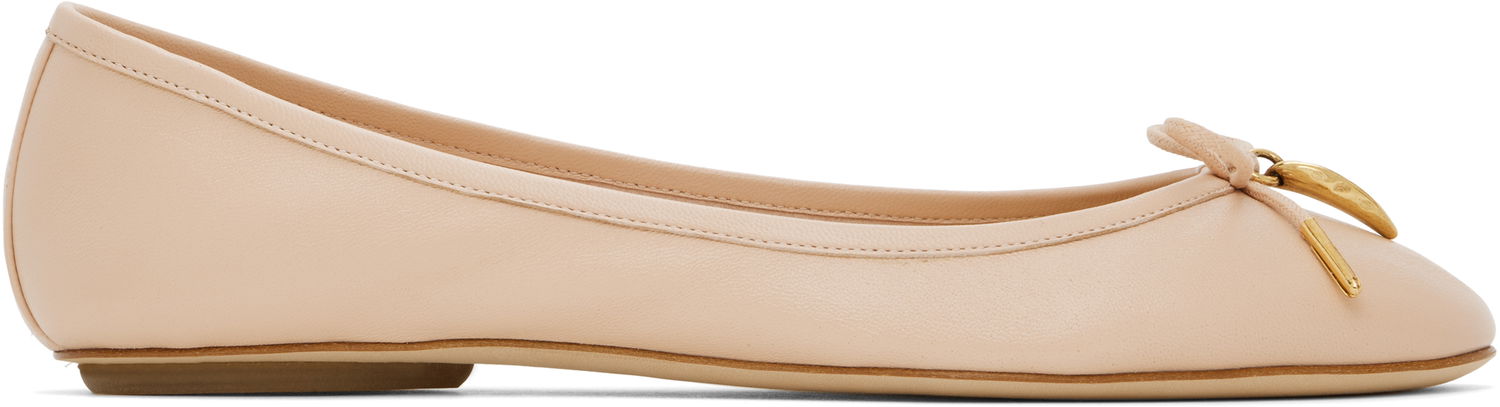Sneakers och skor CHLOÉ Iris Ballerina Flats Beige | CHC25S08HQN, 0
