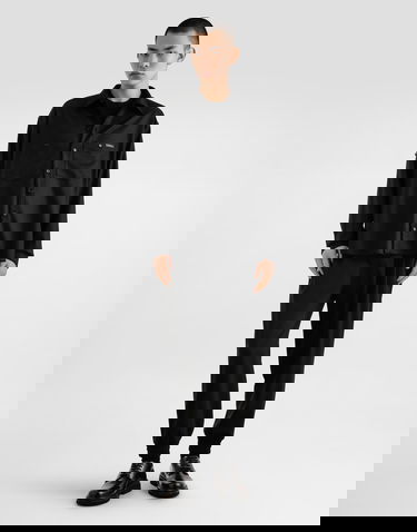 Skjorta Dolce & Gabbana Dolce & Gabbana Oversized Flannel Shirt Svart | G5NI3TFU21QN0000, 1