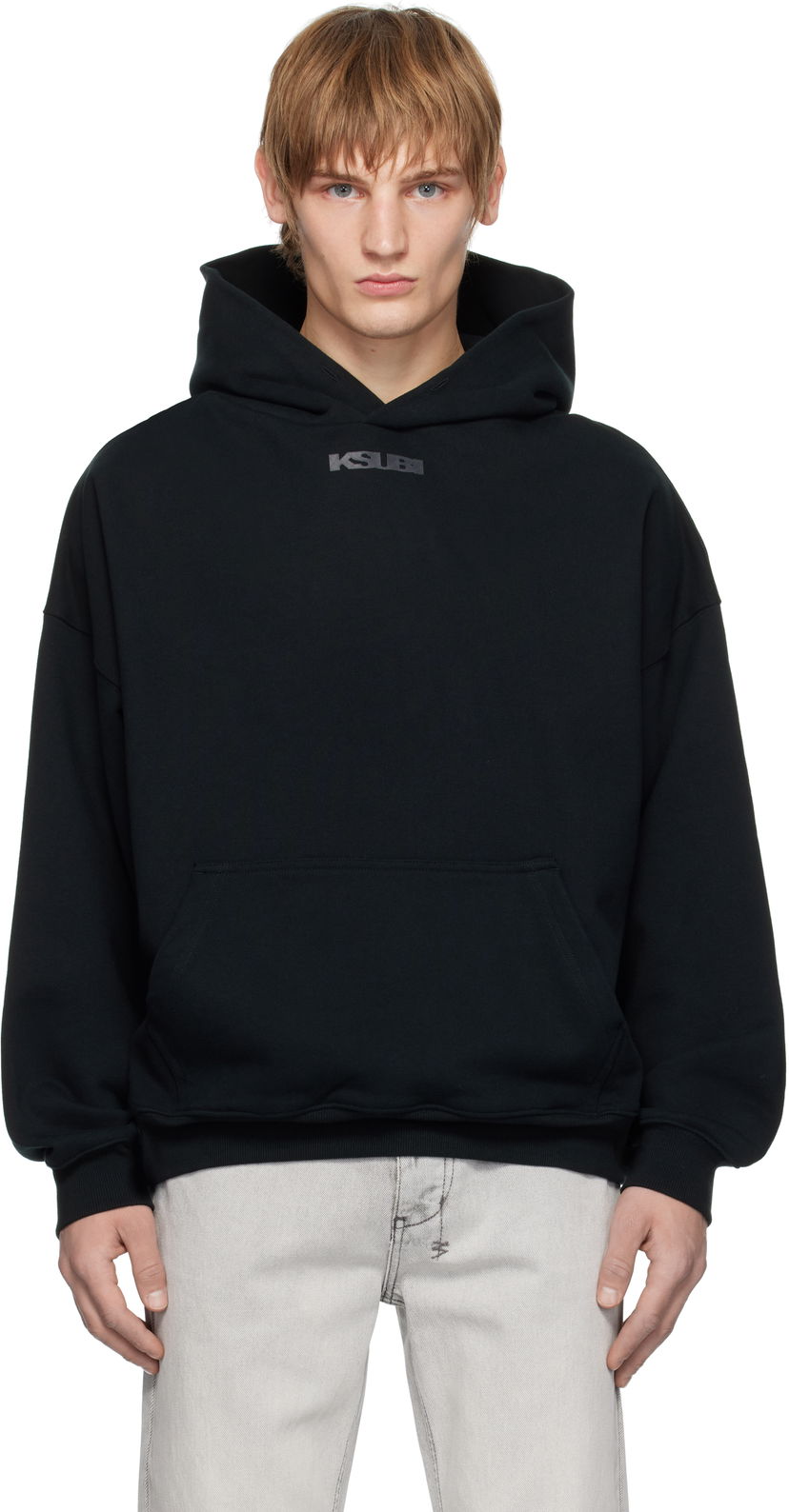Sweatshirt Ksubi Ekcess Black Pullover Hoodie Svart | MPS25FL008