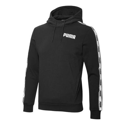 Sweatshirt Puma Tape Hoodie Svart | 845640-01, 0