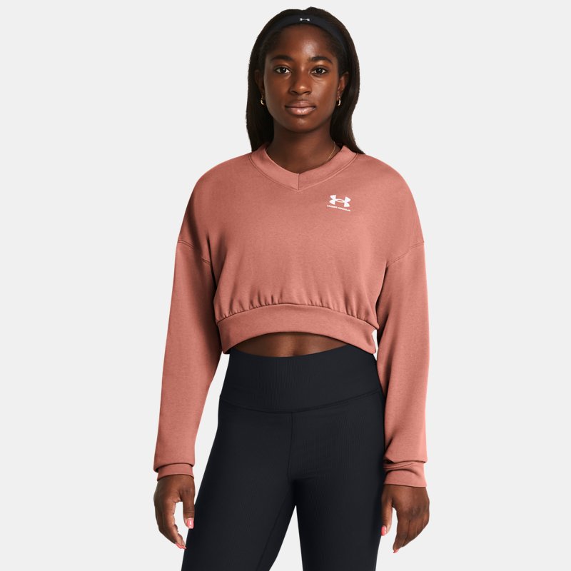 Sweatshirt Under Armour Sweatshirt Rosa | 1382738-696