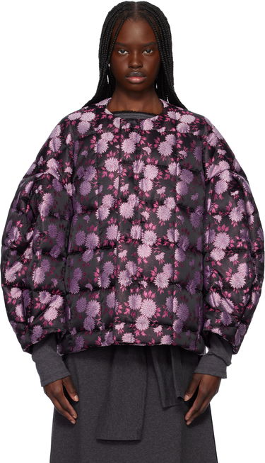 Pufferjacka Comme des Garçons Comme des Garçons Floral Quilted Jacket Purpur | GO-J032-051-1, 0