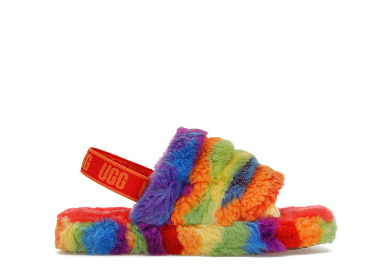 Sneakers och skor UGG UGG Fluff Yeah Slide Flerfärgad | 1119840K-RSTR, 0