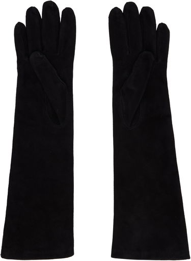 Handskar Max Mara Afideesuede Long Gloves Svart | 2524566013600, 1
