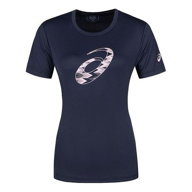 T-shirt Asics Spiral Graphic Short Sleeve T-Shirt Blå | 2032D020-402, 0