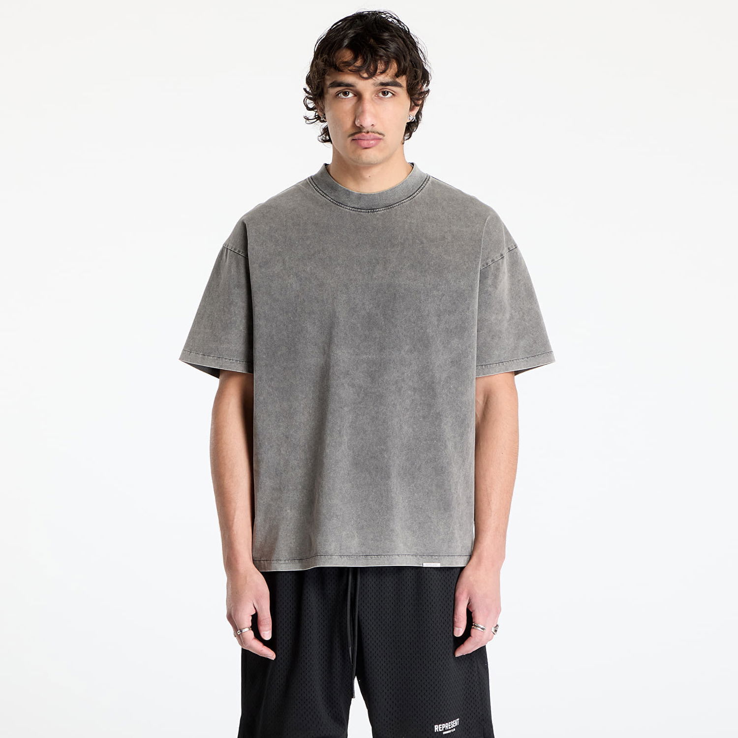 T-shirt Represent Clo REPRESENT Initial Oversize T-Shirt Grå | INM4742-47, 0