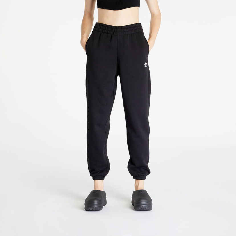 Träningsbyxor adidas Originals Essentials Fleece Pants Black Svart | IA6437