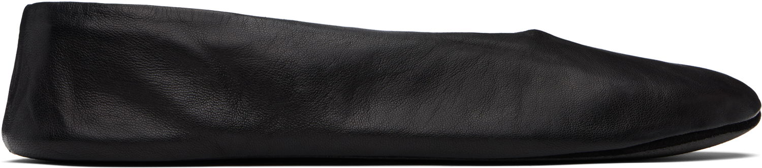 Sneakers och skor The Row The Row Stella Slipper Ballerina Flats Svart | F1638-N66, 0