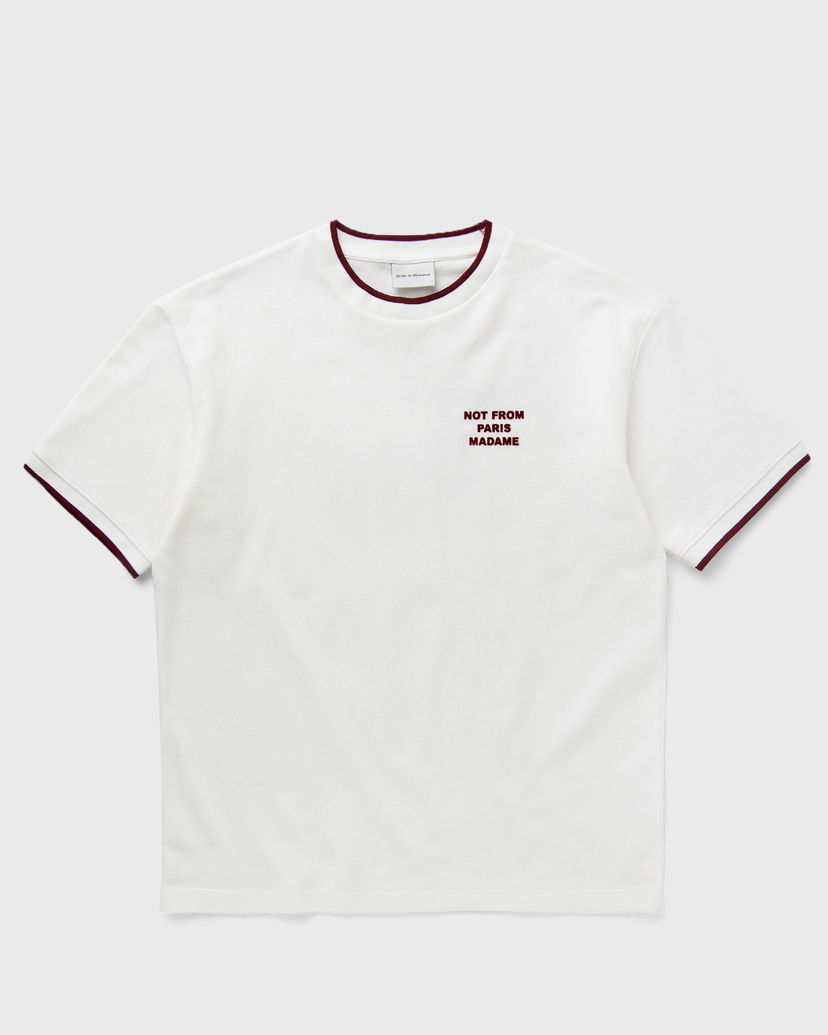 T-shirt Drôle de Monsieur Slogan PiquÈ T-shirt Vit | H-TS262-CO167-OW