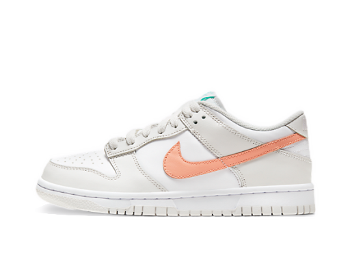 Sneakers och skor Nike Dunk Low "Mismatch Swoosh - Tropical" GS Vit | CW1590-101