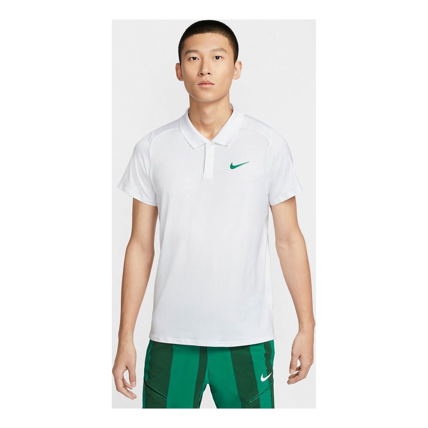Polotröja Nike Summer Advantage Polo Shirt Vit | FD5318-102, 0